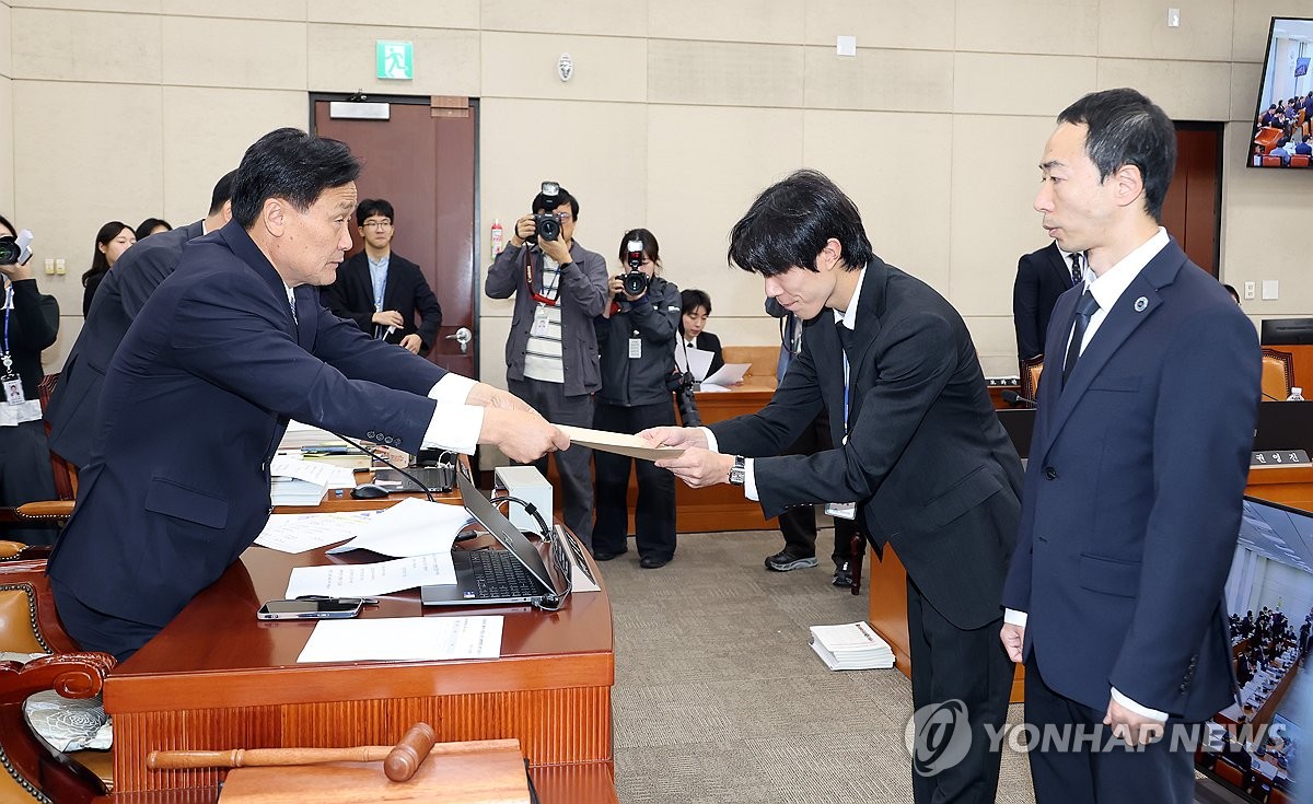 행안위, 민병대 승강기안전기술연구원 이사장 동행명령장 발부