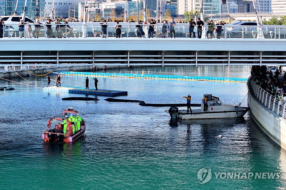 부캉이 3차 외해 유도작업