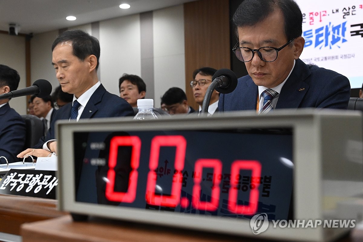 인천국제공항공사 등 국정감사