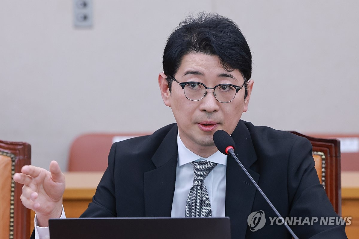 '김혜경 여사 골프 의혹' 관련 질의하는 국민의힘 주진우 의원